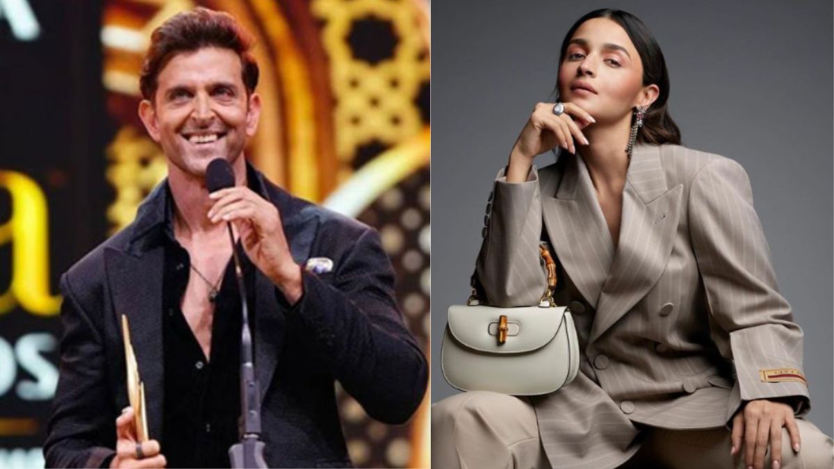 IIFA 2023 Hrithik Roshan Strikes Gold For 'Vikram Vedha', Alia Bhatt